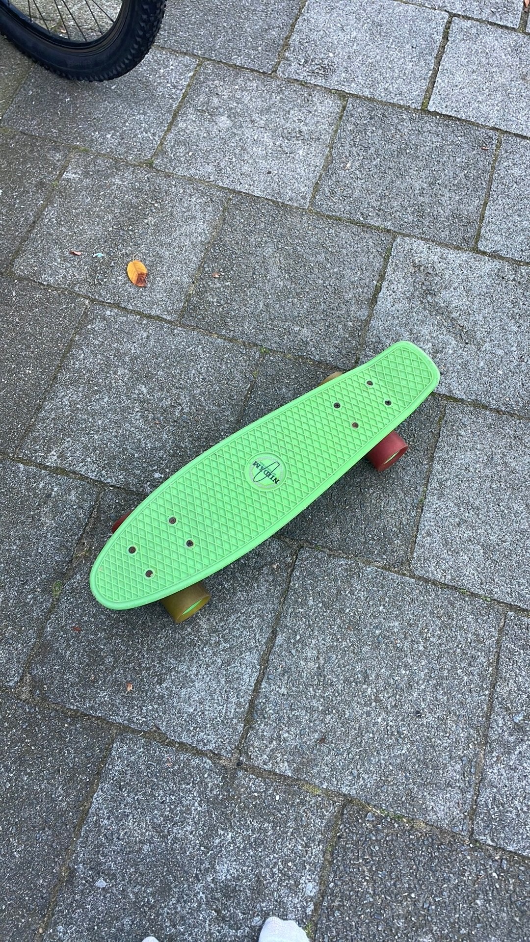 Mini skateboard, Ophalen, Zo goed als nieuw