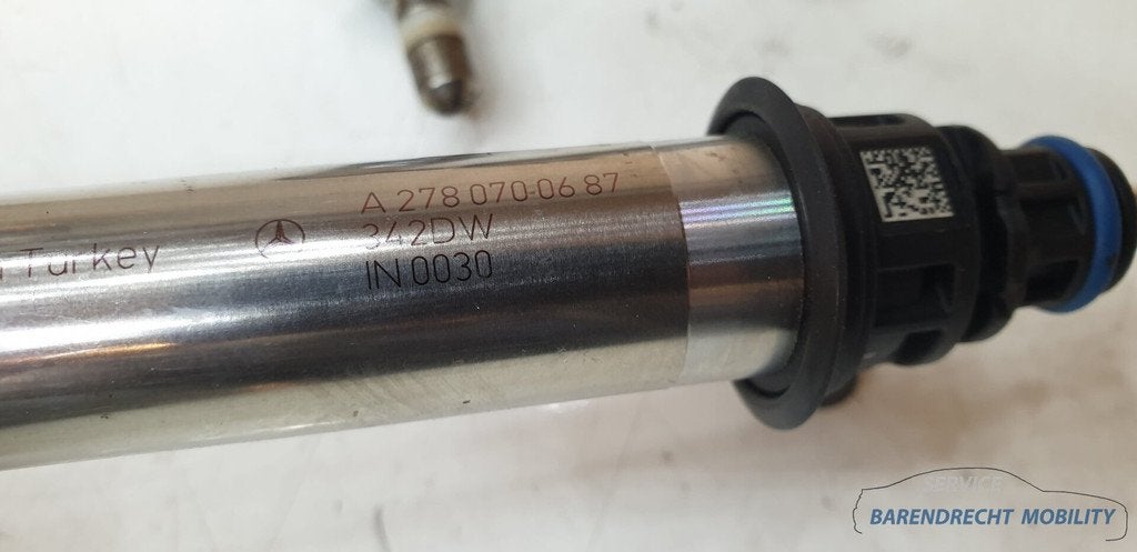 Benzine injector injectoren Mercedes A2780700687 0261500065, Gebruikt, Mercedes-Benz AG, Mercedes-Benz, Ophalen of Verzenden