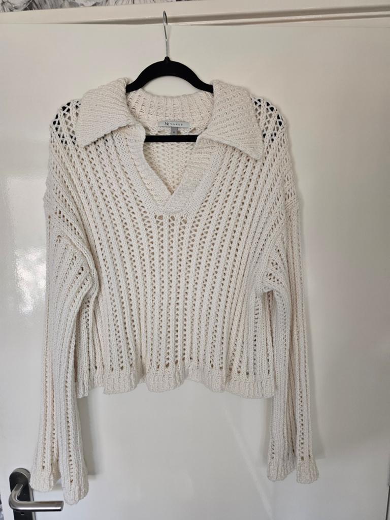 nukus gehaakte trui maat xl zgan, Ophalen of Verzenden, Zo goed als nieuw, Maat 46/48 (XL) of groter