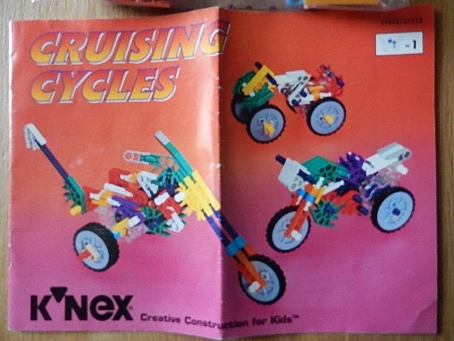 knex cruising cycles, Kinderen en Baby's, Speelgoed | Bouwstenen, Ophalen of Verzenden, Zo goed als nieuw, K'nex