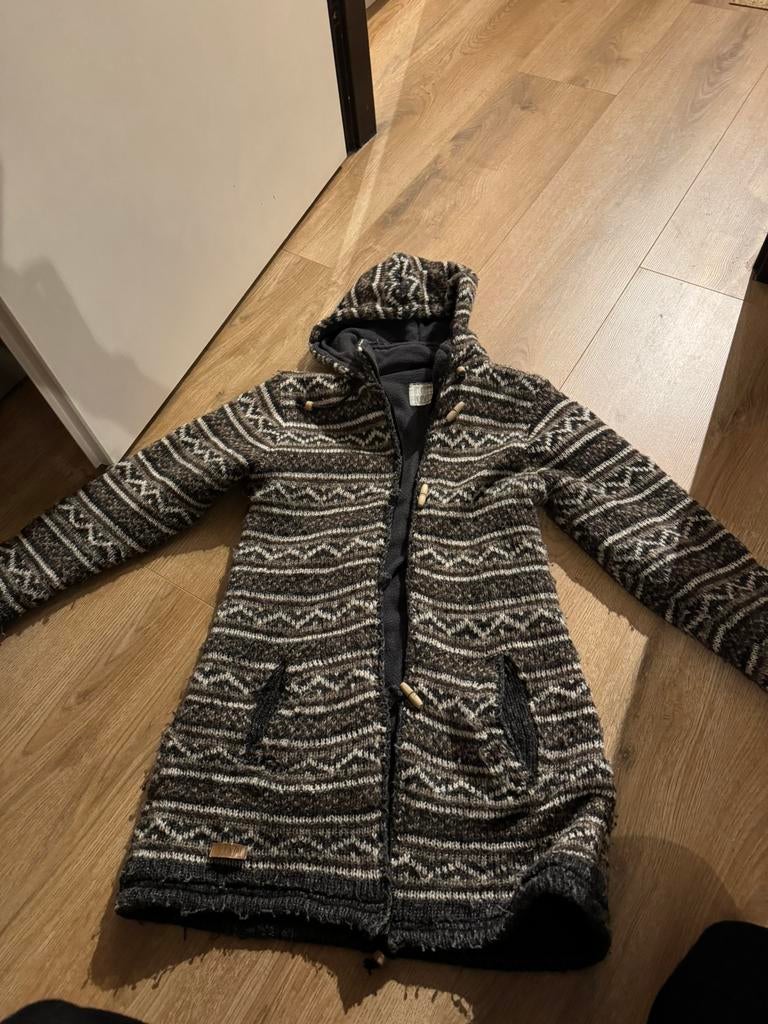 Puur nepal wollen vest met fleece, Kleding | Dames, Jassen | Winter, Ophalen of Verzenden, Zo goed als nieuw