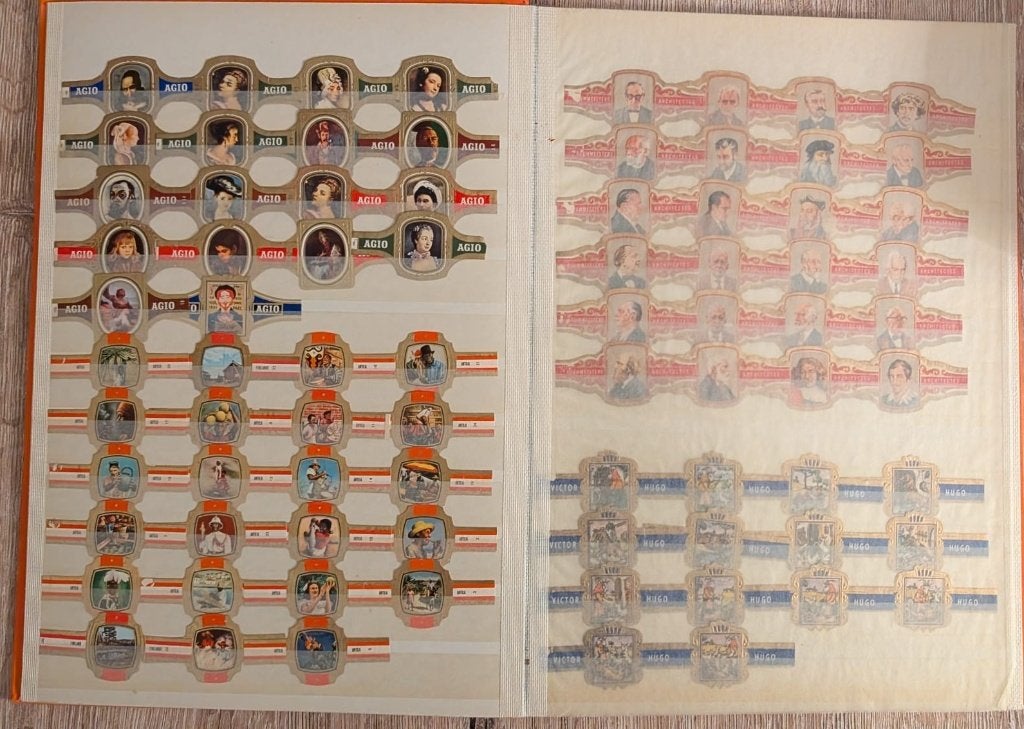 Te koop: mooie verzameling sigarenbandjes, in albums en los, Verzamelen, Ophalen of Verzenden