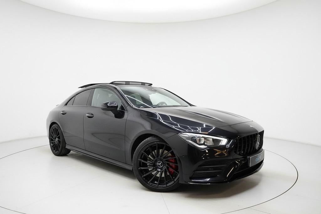 Mercedes-Benz CLA-klasse 220 4MATIC PANO SFEER CAMERA, Automaat, CLA, 1445 kg, Zwart