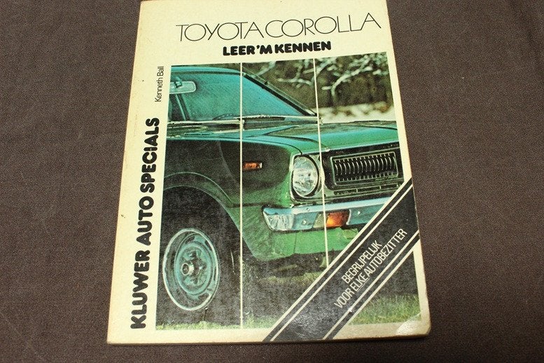Toyota Corolla leer 'm kennen Kluwer auto specials, Auto diversen, Ophalen of Verzenden