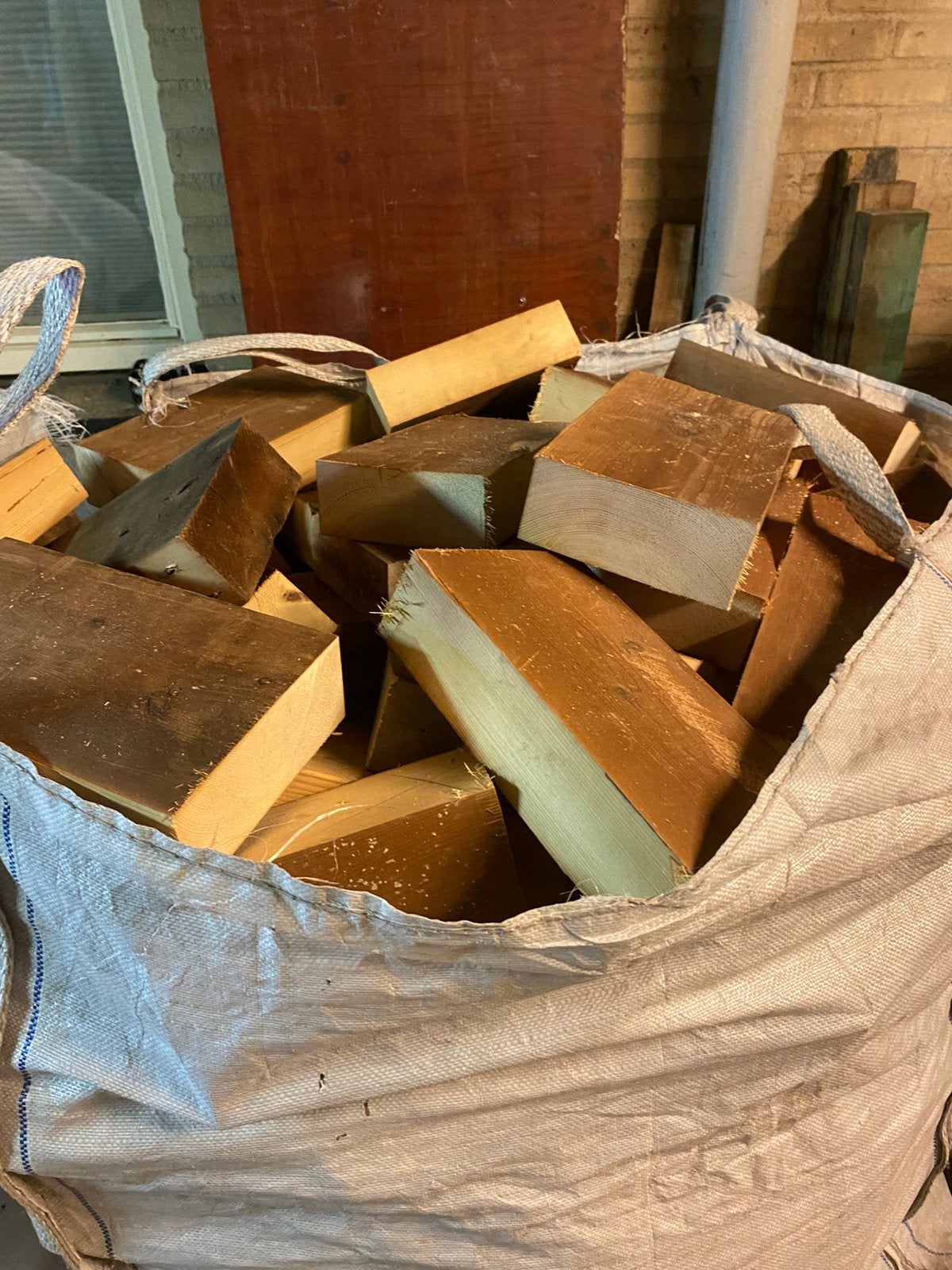 Mooie dikke blokken hout, Minder dan 3 m³, Ophalen of Verzenden