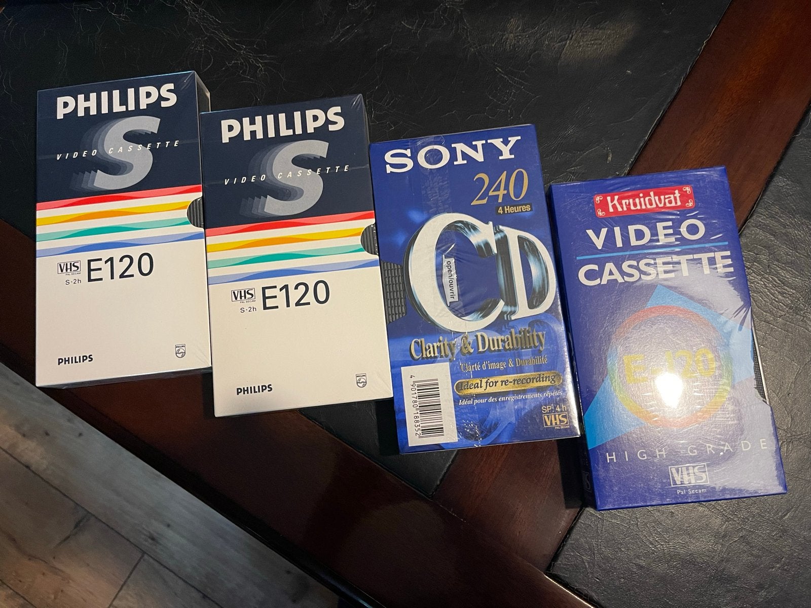 Nieuwe VHS videobanden - Philips, Sony, Kruidvat, Ophalen, Nieuw in verpakking, VHS