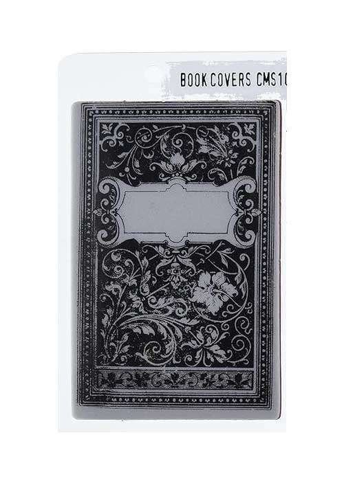 SA Tim Holtz Cling Stamp Book Cover Small #103/01, Verzenden, Nieuw, EZ-mounted stempel