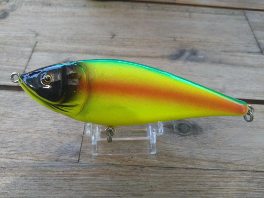 Bromanodell Esox Lucius plug 65gr 13,5cm Slow Sink, Ophalen of Verzenden, Zo goed als nieuw