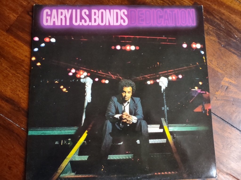 LP - Gary U.S. Bonds - Dedication, Ophalen of Verzenden, Zo goed als nieuw, 12 inch, Poprock