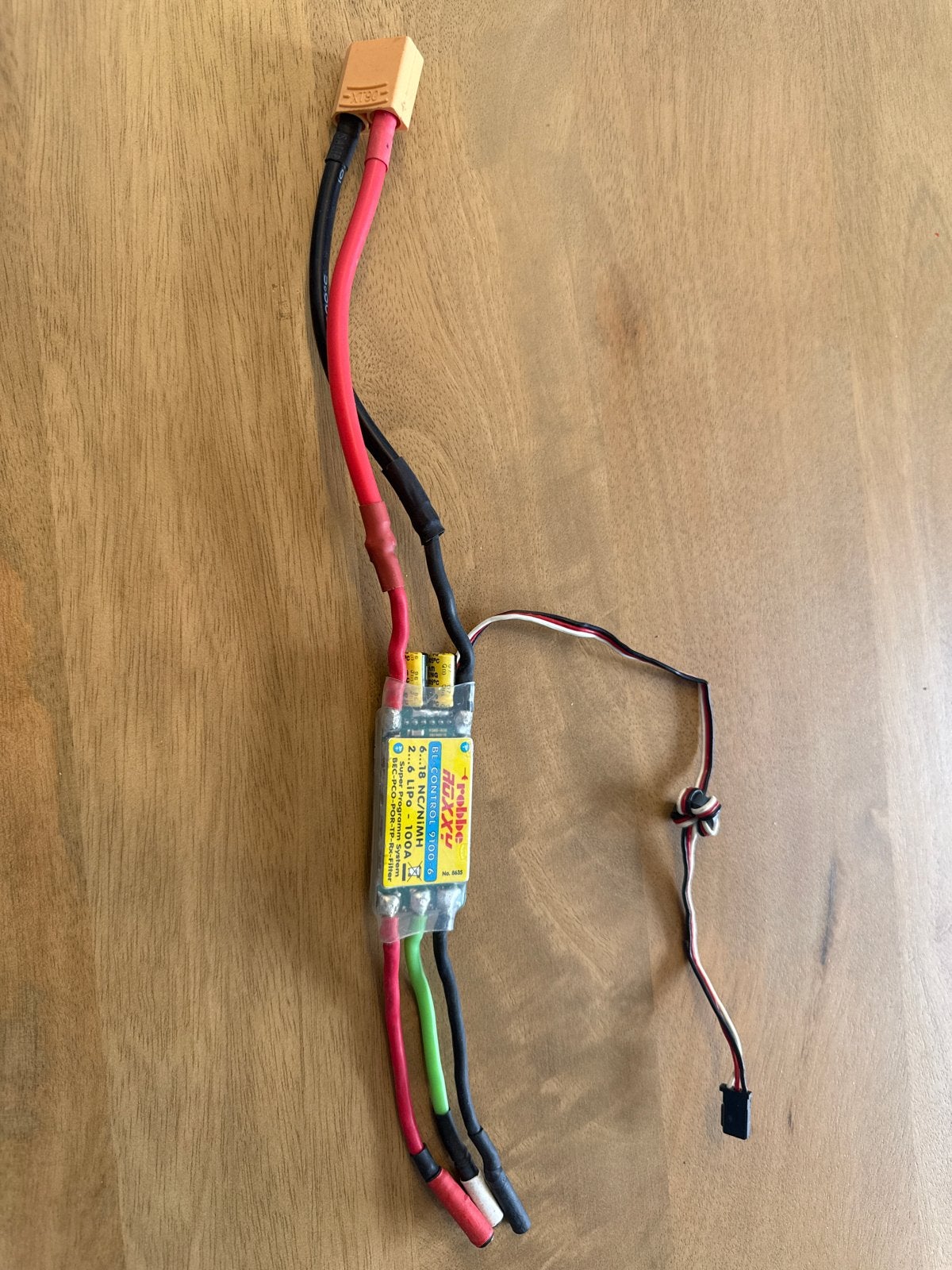 Robbe Roxxy BL Control 9100-6 ESC 100A, Ophalen of Verzenden, Gebruikt, Elektro
