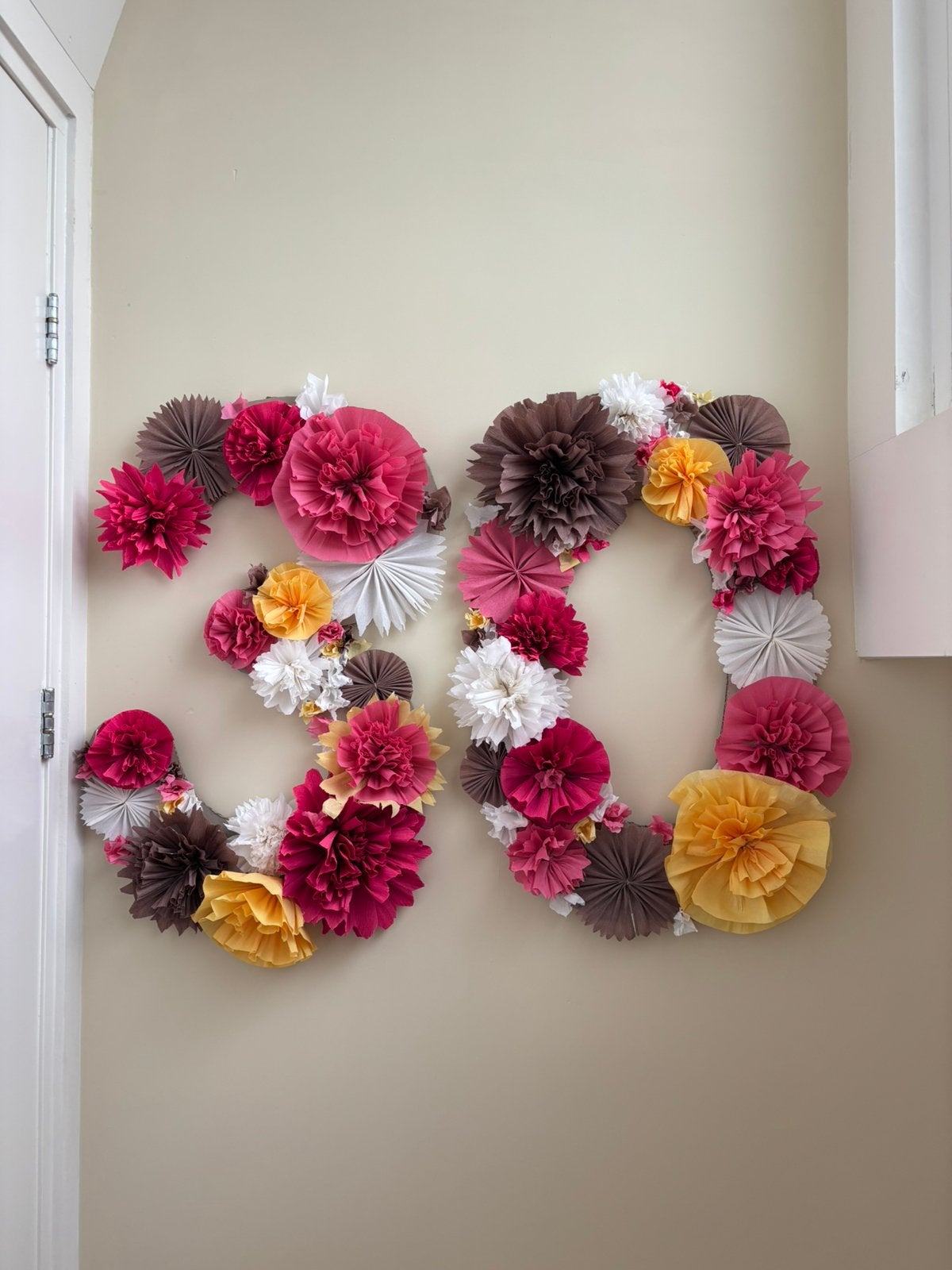 30 versiering bloemen, Ophalen, Zo goed als nieuw