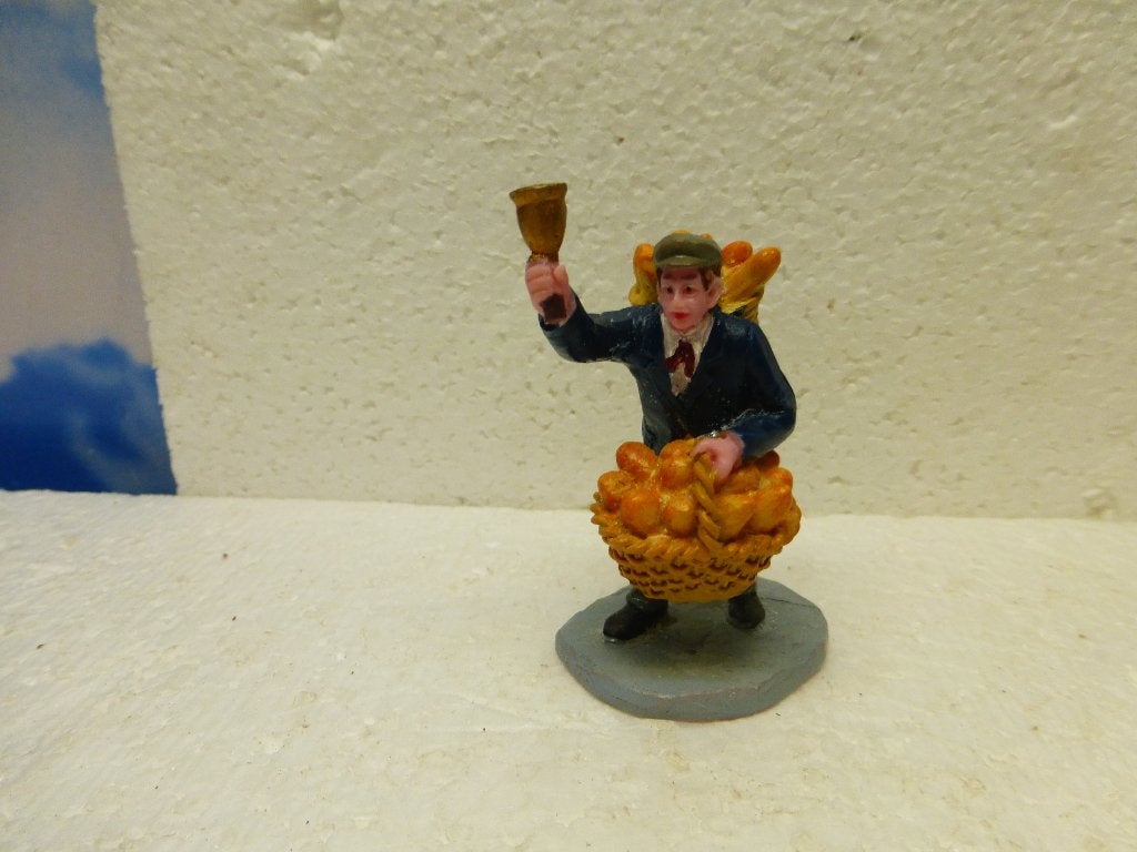 lemax bread paddler kerstdorp poppetje figurine beeldje, Diversen, Kerst, Ophalen of Verzenden, Zo goed als nieuw