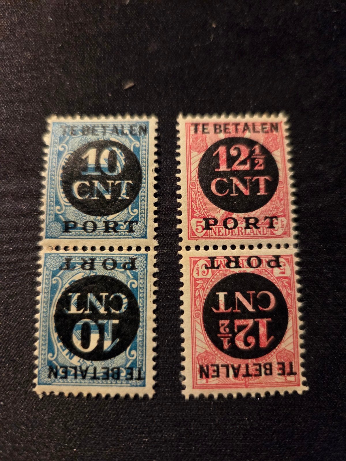 @@ Port P67A-P68A ongebruikt @@, Postzegels en Munten, Postzegels | Nederland, Verzenden, Postfris