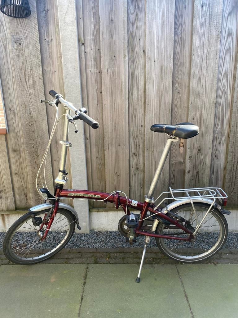 Batavus vouwfiets (gelast), in prima staat, Fietsen en Brommers, Ophalen, 20 inch of meer, Gebruikt, Versnellingen