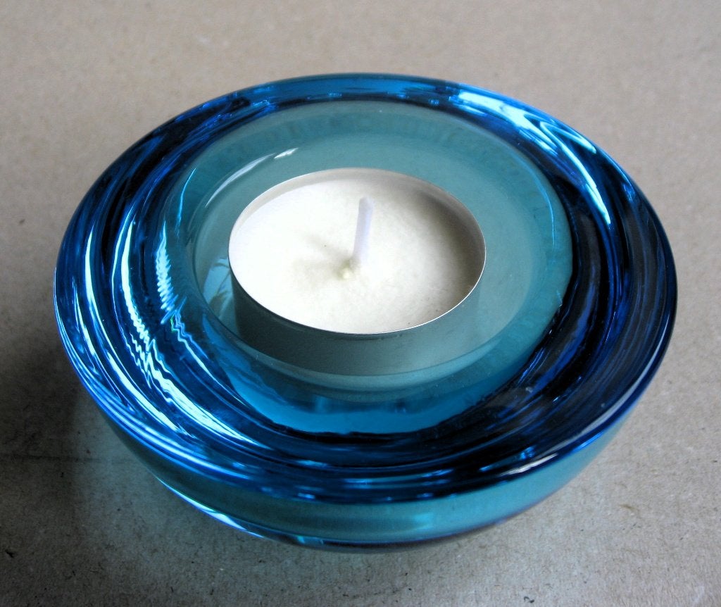 Iittala Ballo theelicht, Fins design Annaleena Hakatie 1995, Ophalen of Verzenden, Glas