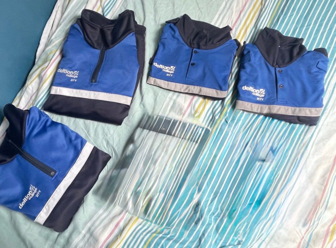 HTV uniform Deltion College, Ophalen of Verzenden, Zo goed als nieuw