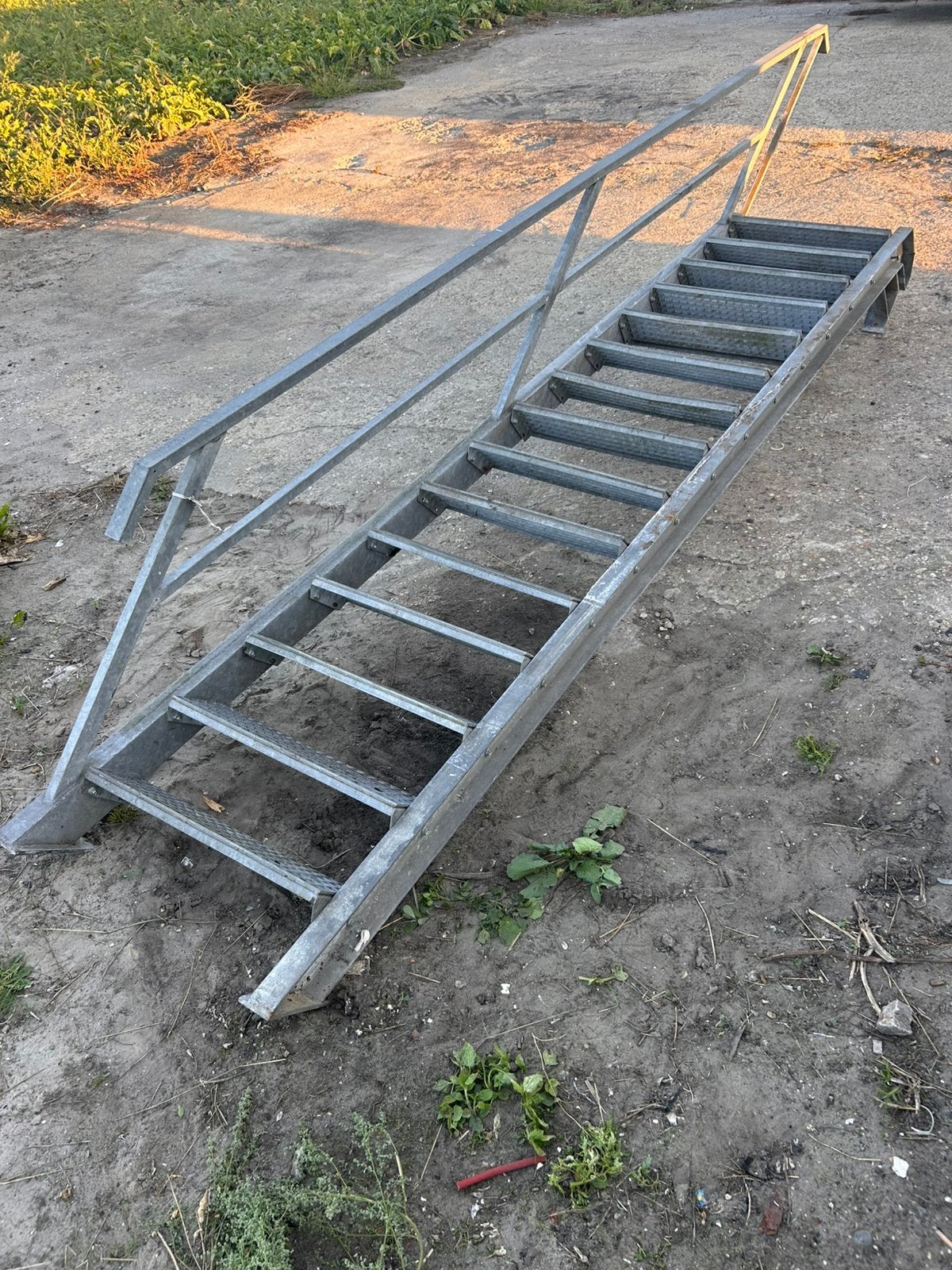 Stalen trap, Ophalen, Gebruikt, Trap, 2 tot 4 meter