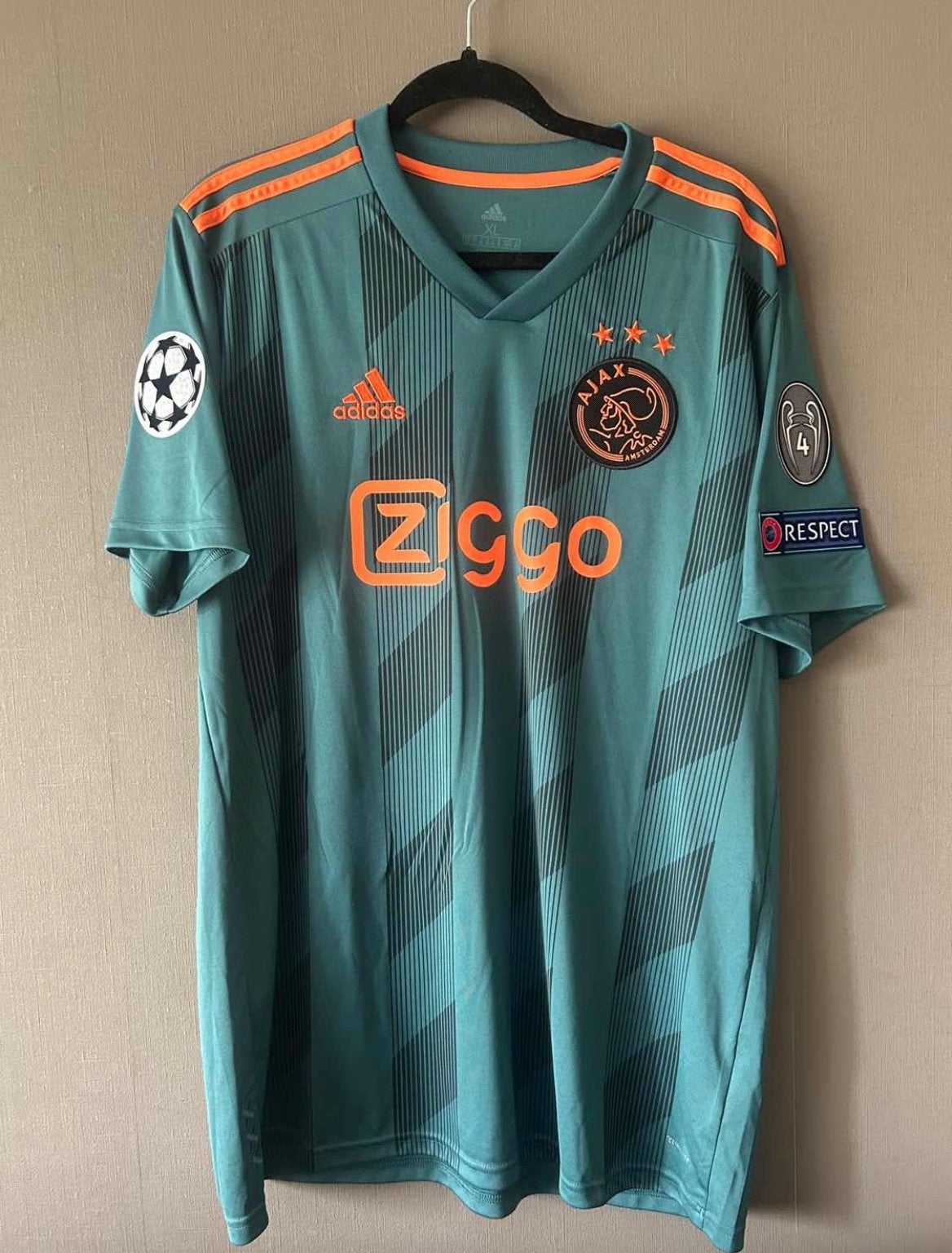 Ajax Uitshirt 2019/2020, Maat XL, Ophalen of Verzenden, Zo goed als nieuw, Shirt