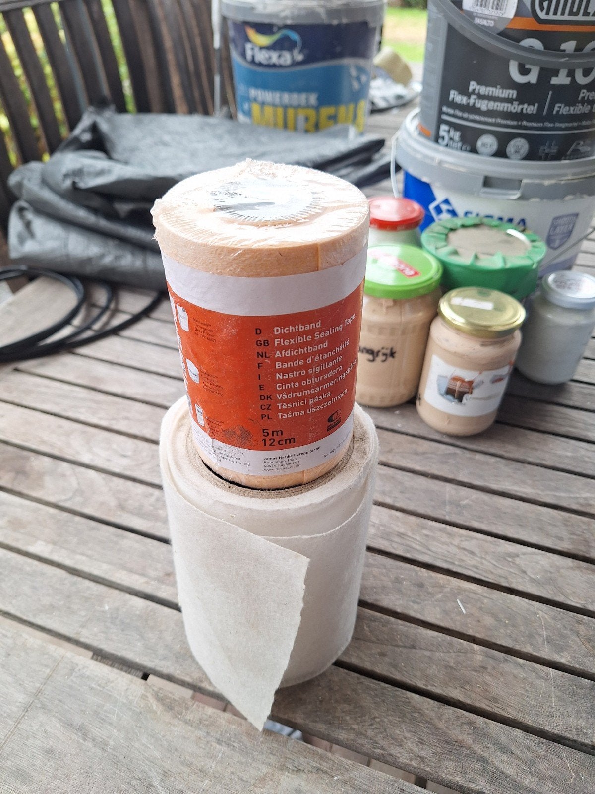 Fermacell / Dichtband - 5m x 12cm, Overige typen, Nieuw, Minder dan 5 m², Overige materialen
