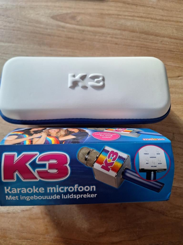 K3 Microfoon karaoke, Kinderen en Baby's, Ophalen of Verzenden, Nieuw