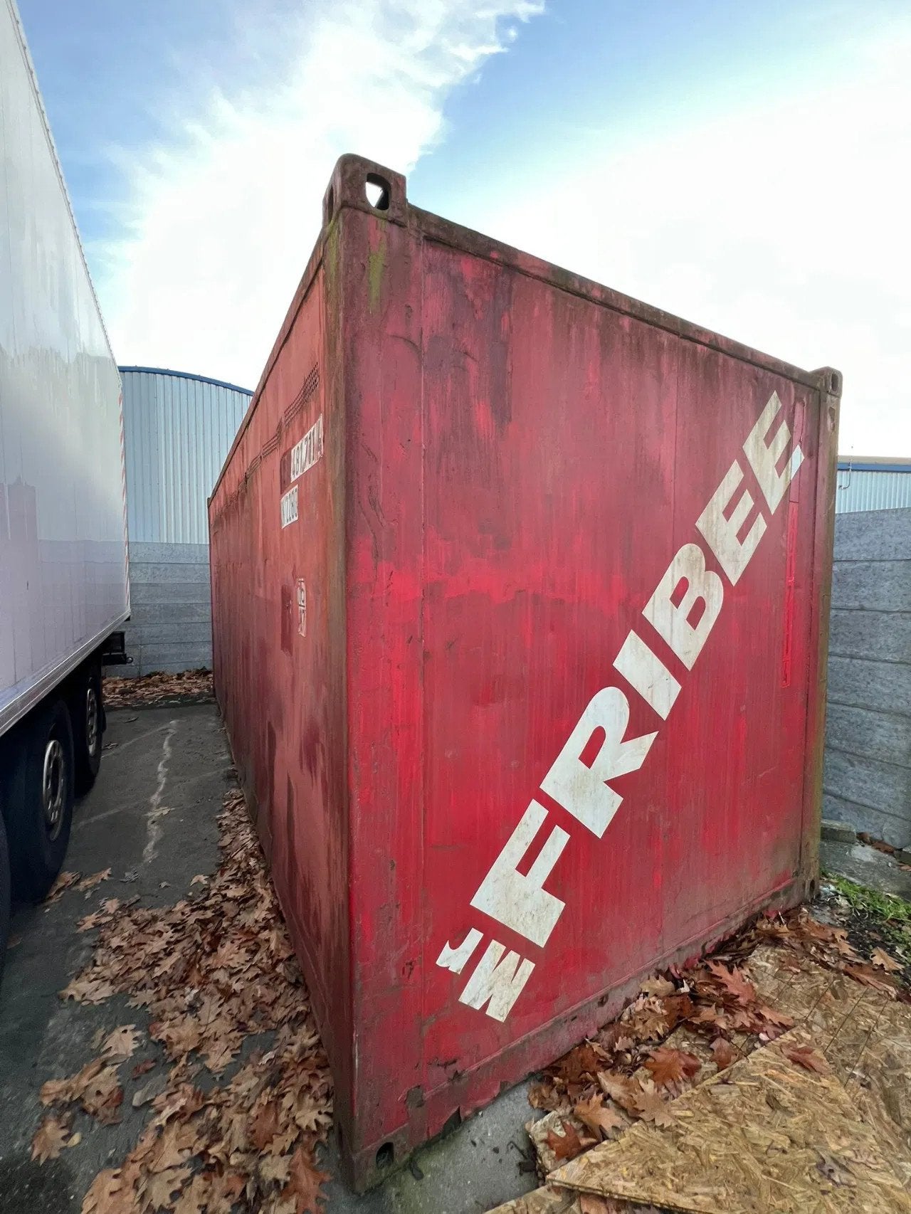 Onbekend Zee container te koop, is op leeftijd dus heeft zij