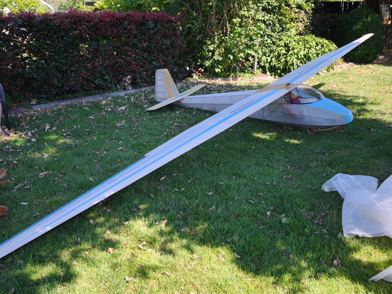 L SPATZ 55. Met 7,5 meter spanwijdte, Ophalen, Zo goed als nieuw, Overige typen, RTF (Ready to Fly)