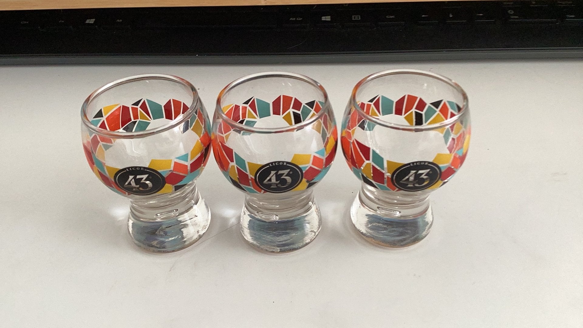 Licor 43 Cuarenta Y Tres Borrelglaasjes, Ophalen of Verzenden, Gebruikt, Gebruiksvoorwerp