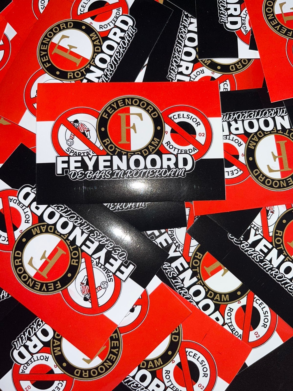 Feyenoord stickers, Ophalen of Verzenden, Nieuw, Sticker