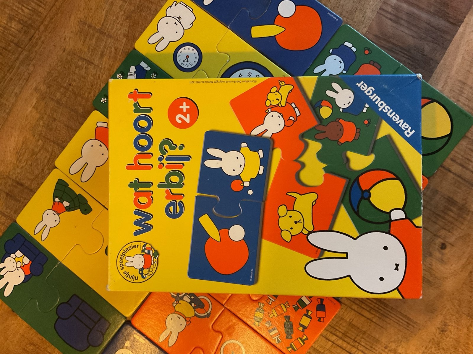 Ravensburger Nijntje Wat Hoort Erbij? Legpuzzel 2+, Ophalen of Verzenden, 10 tot 50 stukjes, Gebruikt, 2 tot 4 jaar