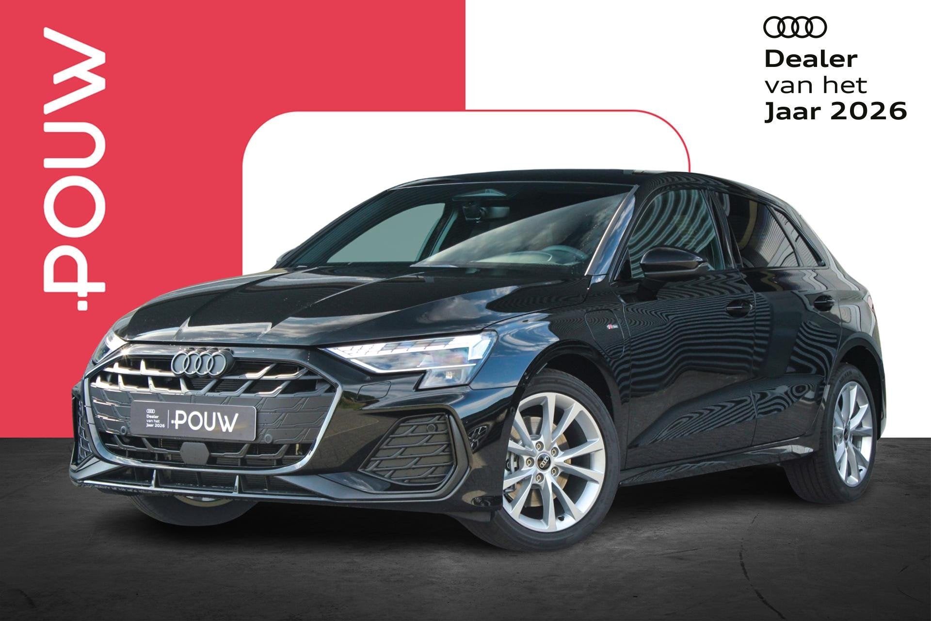 Audi A3 Sportback 40 TFSI e 204pk S Edition | Trekhaak Afnee, Auto's, 12 maanden, 1498 cc, 4 cilinders, 150 min