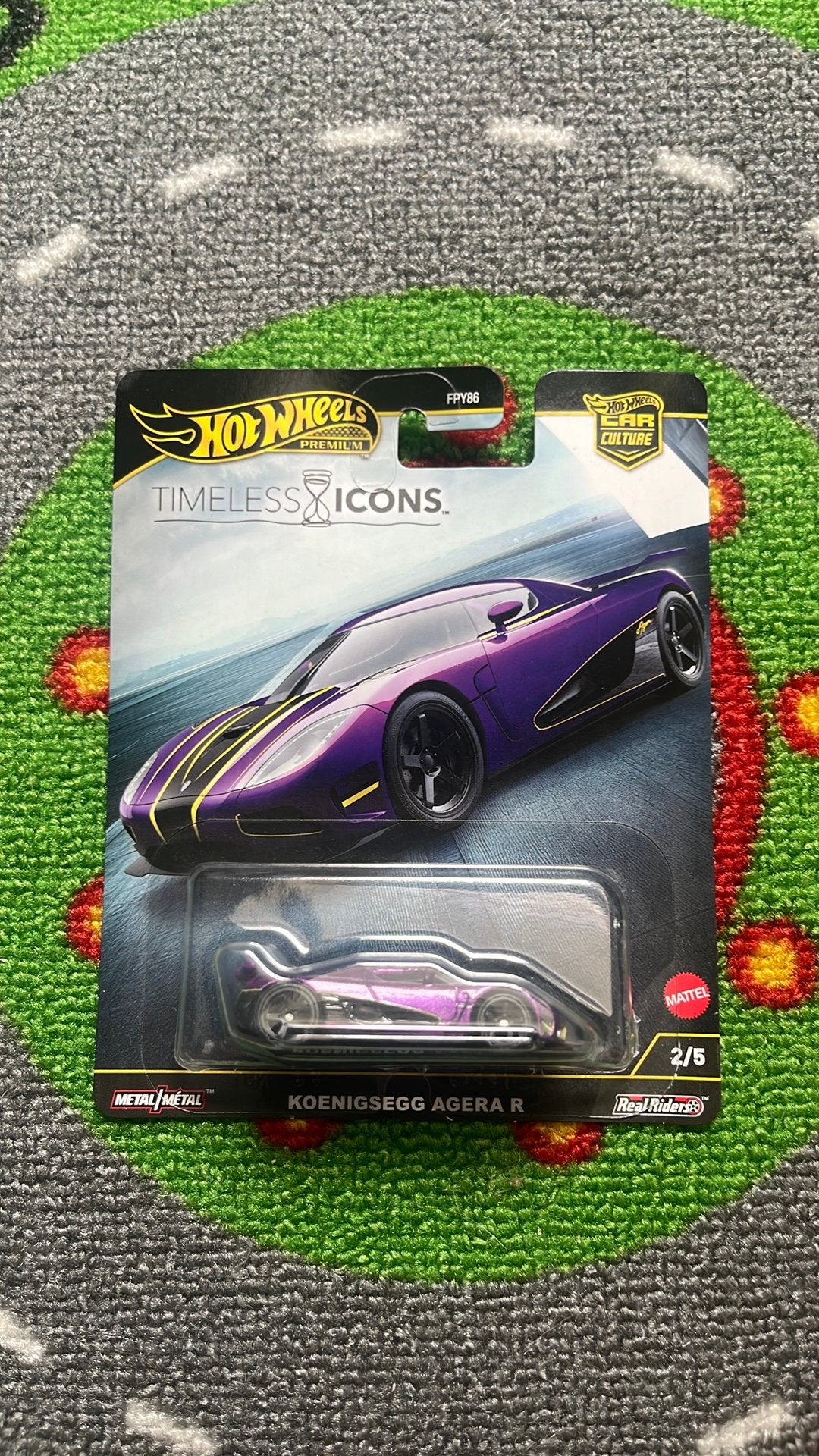 Hot Wheels Premium, Koenigsegg Agera R, Ophalen, Zo goed als nieuw, Auto