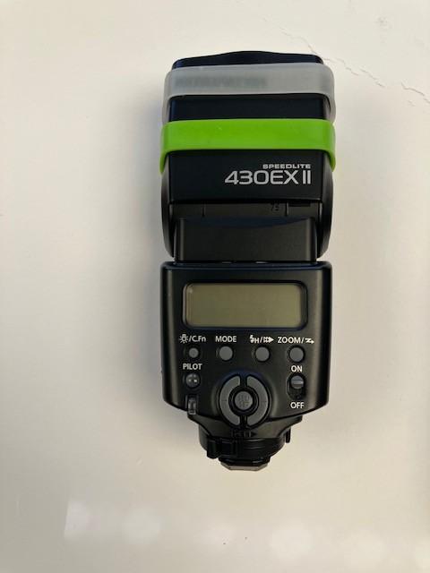 Flash speedlite 430 EX II Canon, Ophalen, Zo goed als nieuw, Canon