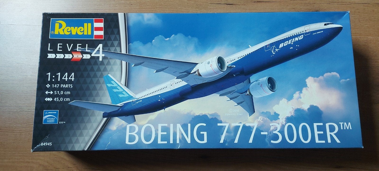 Revell 1:144 Boeing 777-300ER, Hobby en Vrije tijd, Modelbouw | Vliegtuigen en Helikopters, Verzenden, 1:72 tot 1:144, Revell