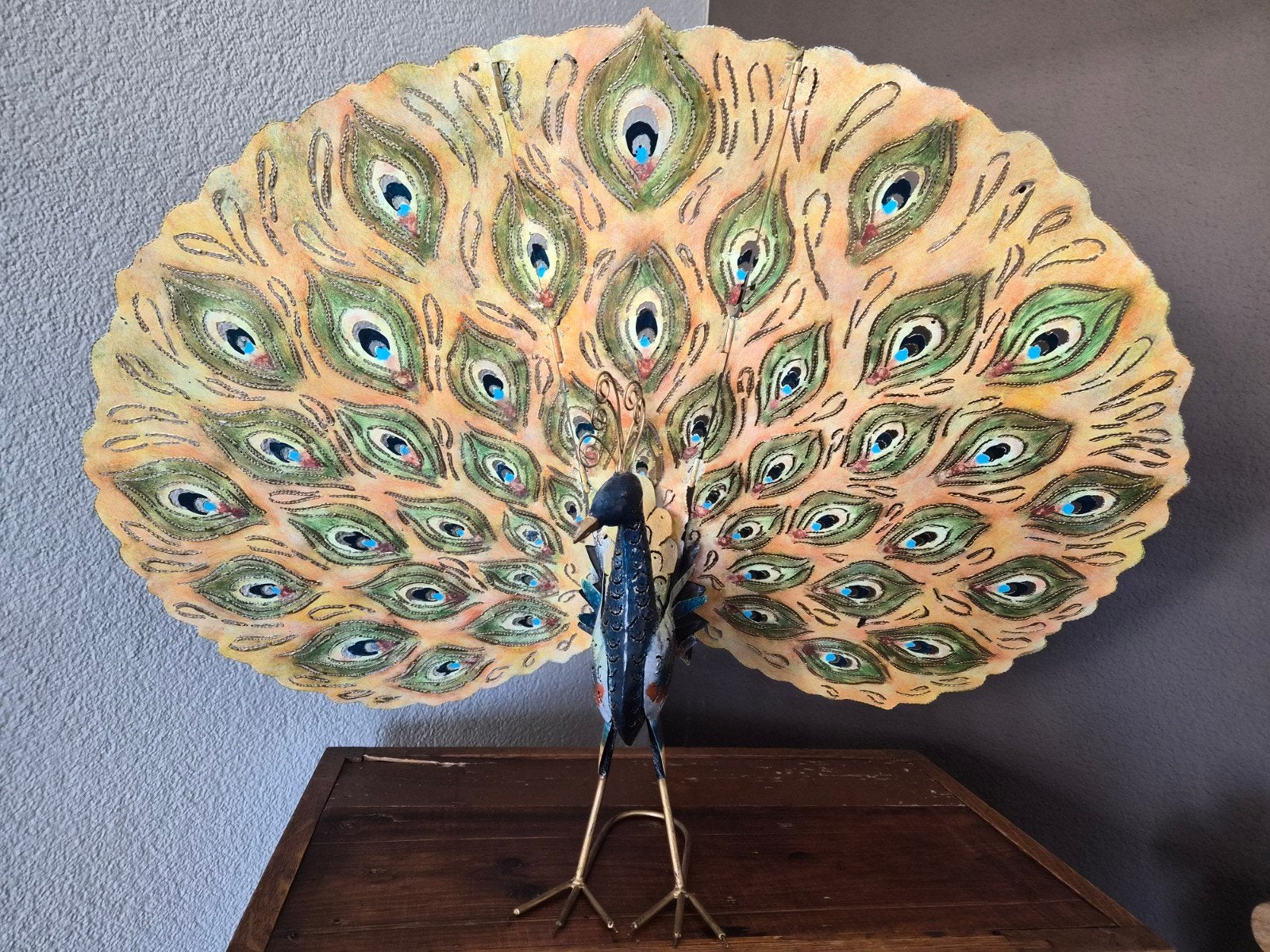Prachtige Pauw Decoratie - Uniek en Kleurrijk, Ophalen