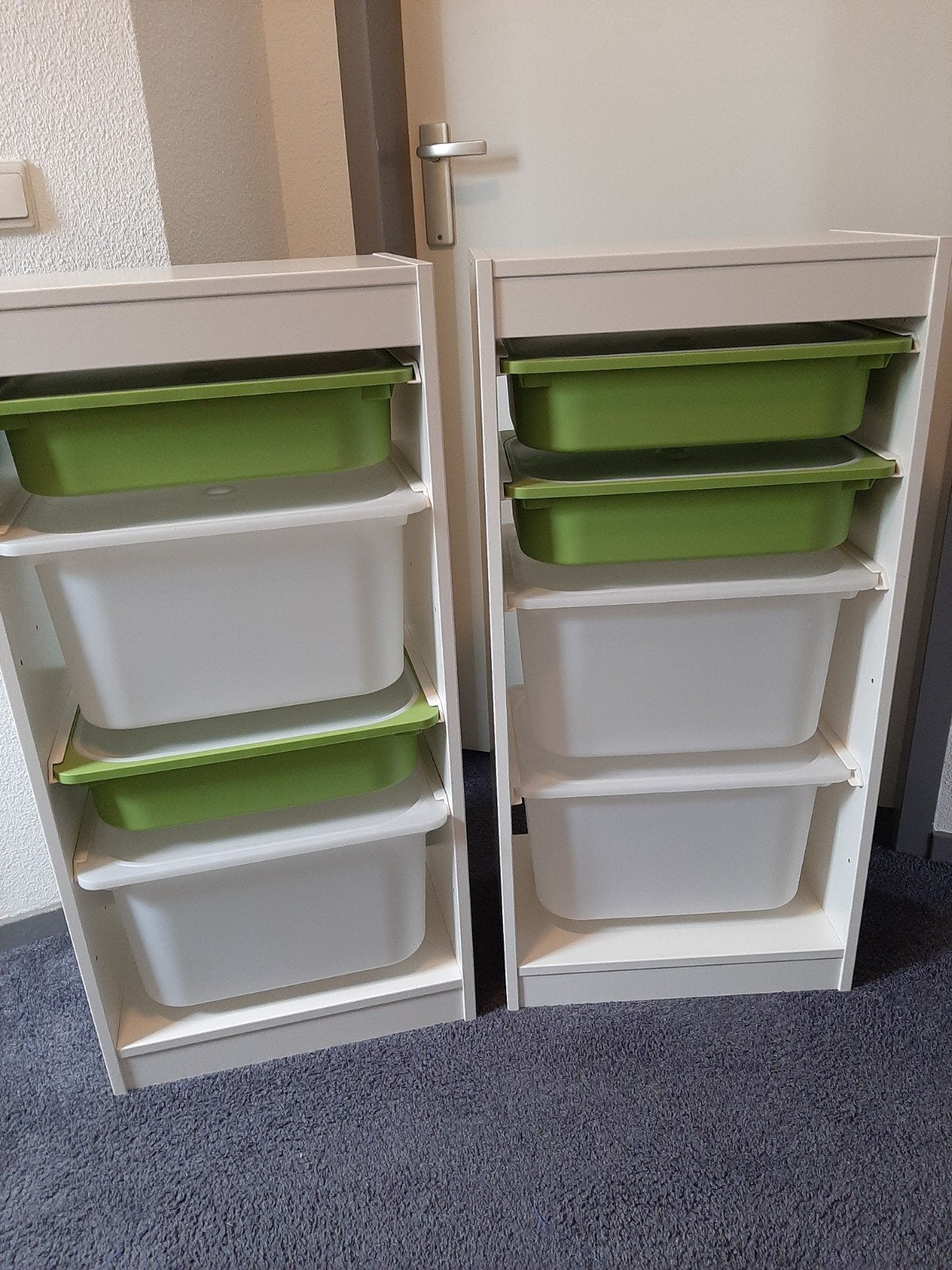 IKEA Trofast Opbergkast met Bakken - Wit/Groen, Ophalen