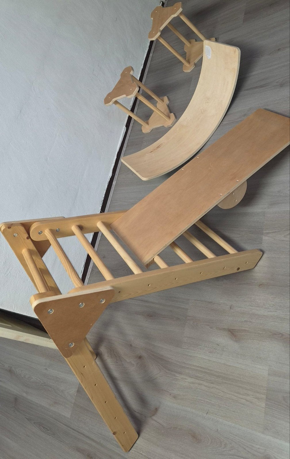 Houten klimset, Ophalen, Zo goed als nieuw, Overige typen