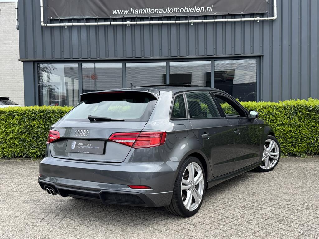 Audi A3 Sportback 40 TFSI 2.0 190pk Aut. S-Line Pro Line Plu, Gebruikt, Automatische klimaatregeling, Bedrijf, 1600 kg