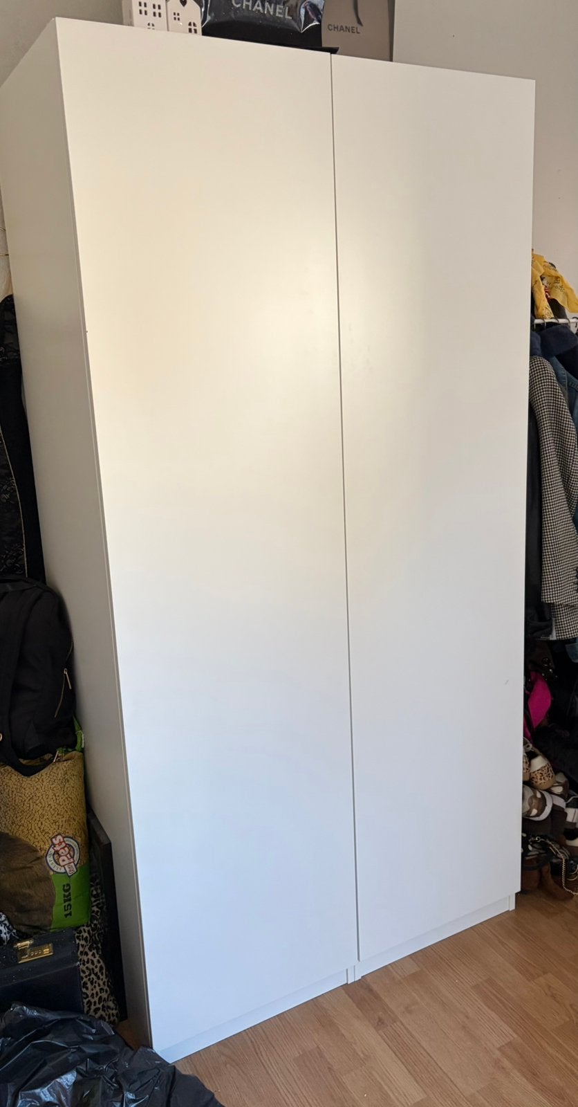 Ikea Pax kast wit, Huis en Inrichting, Kasten | Kledingkasten, Ophalen, 200 cm of meer, Zo goed als nieuw, Modern