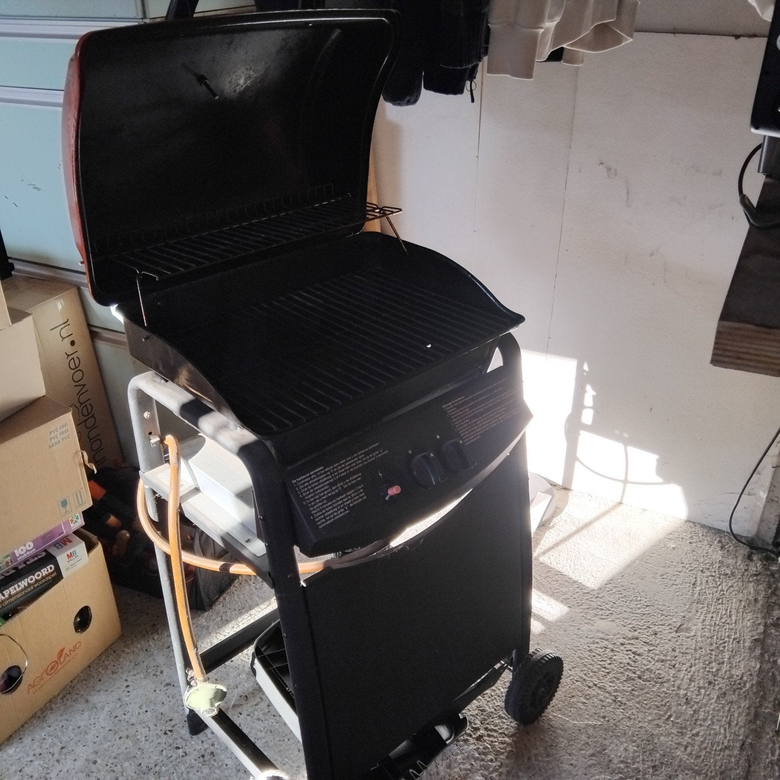 gas barbecue, Tuin en Terras, Ophalen, Zo goed als nieuw