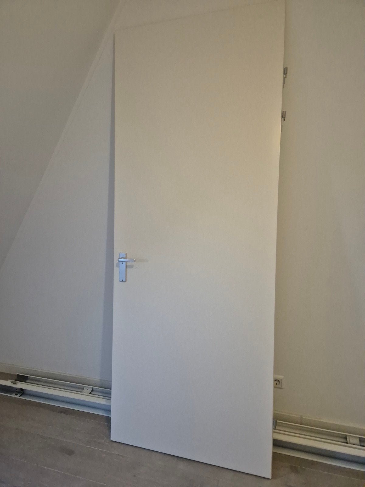 Opdekdeuren Svedex met kozijn. Gratis, Doe-het-zelf en Verbouw, Deuren en Horren, Ophalen, 80 tot 100 cm, 215 cm of meer, Binnendeur