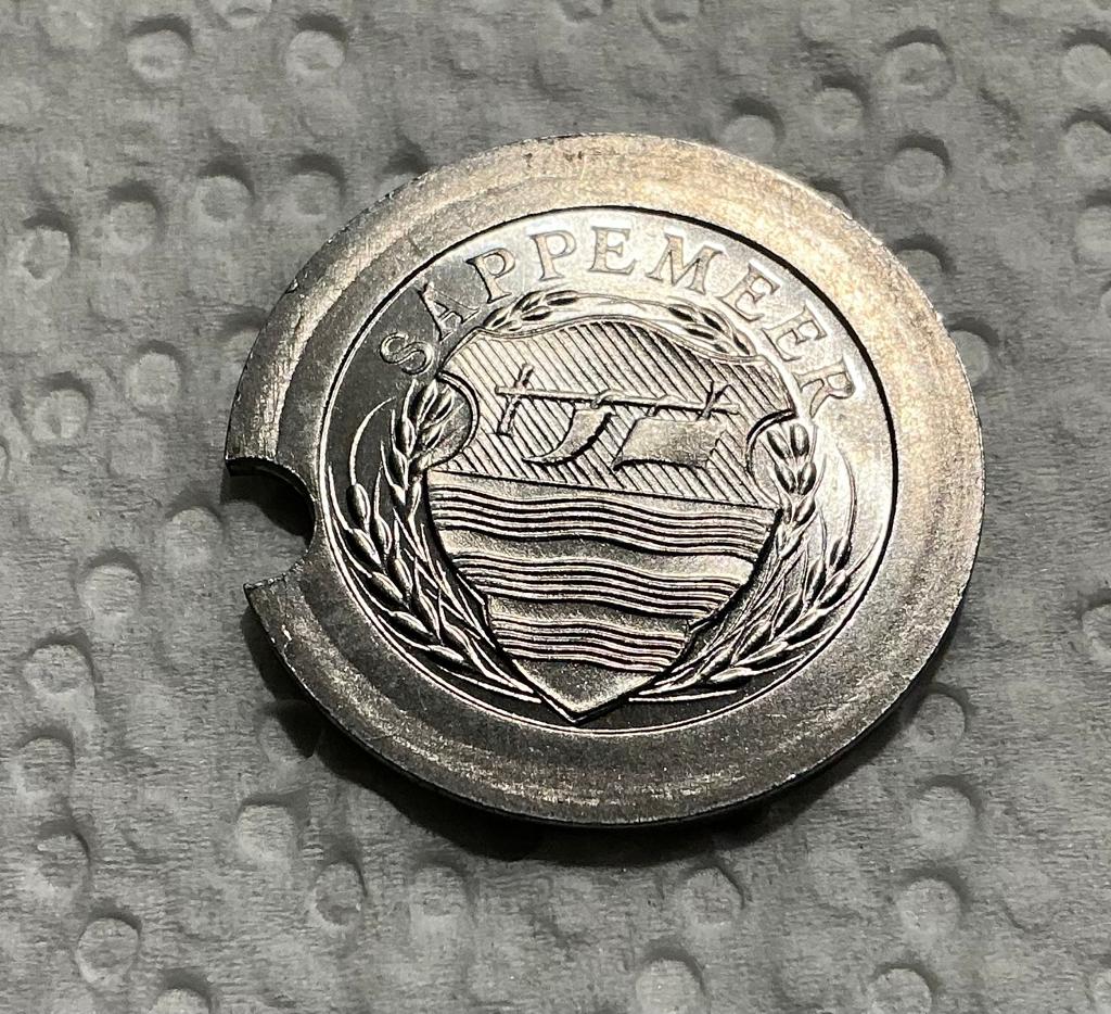 Oude gaspenning gemeente sappemeer, Ophalen of Verzenden, Overige materialen, Nederland