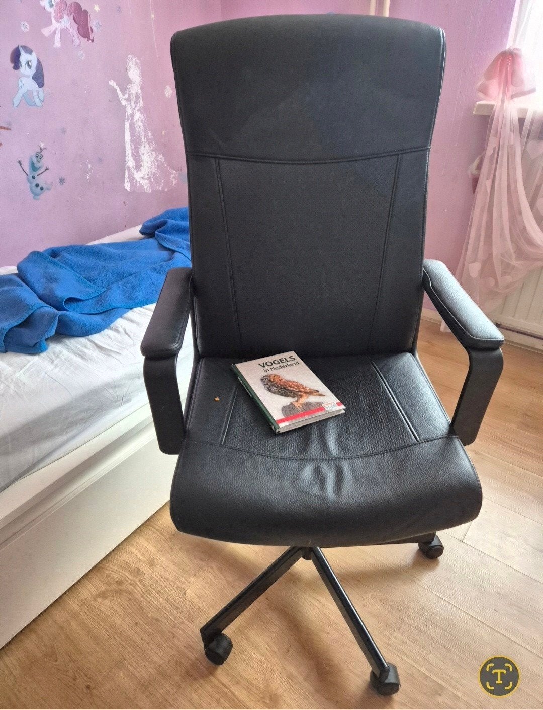 Bureau stoel, Huis en Inrichting, Ophalen of Verzenden, Gebruikt, Zwart