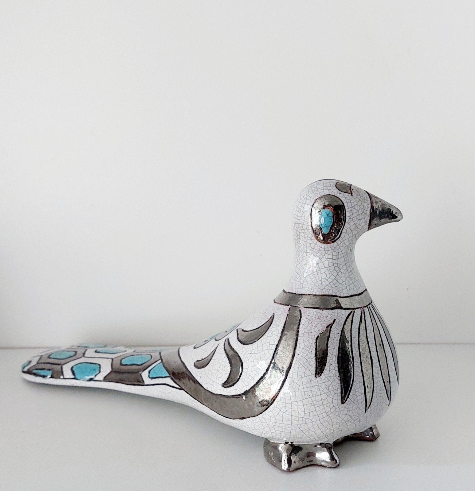 Tonala XL vogel~Mexico, Antiek en Kunst, Ophalen of Verzenden