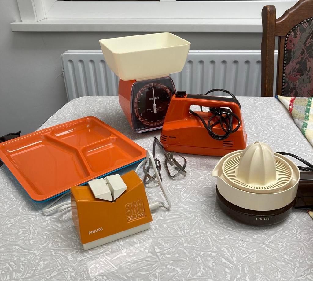 Vintage keukenspullen., Ophalen of Verzenden, Gebruikt