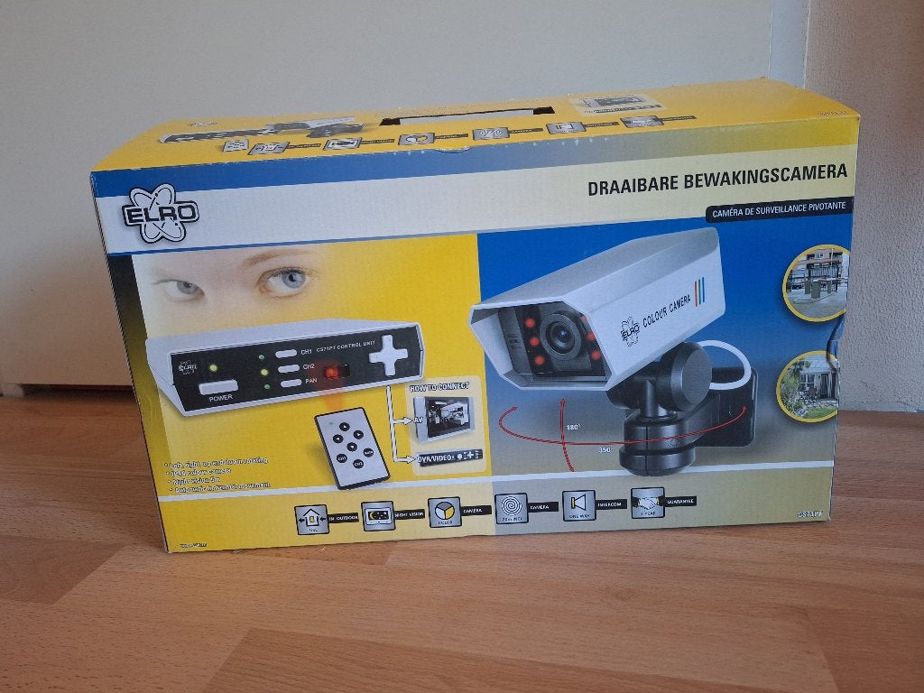 Elro CS71PT bewakingscamera nachtzicht kleur NIEUW, Ophalen of Verzenden, Nieuw, Buitencamera