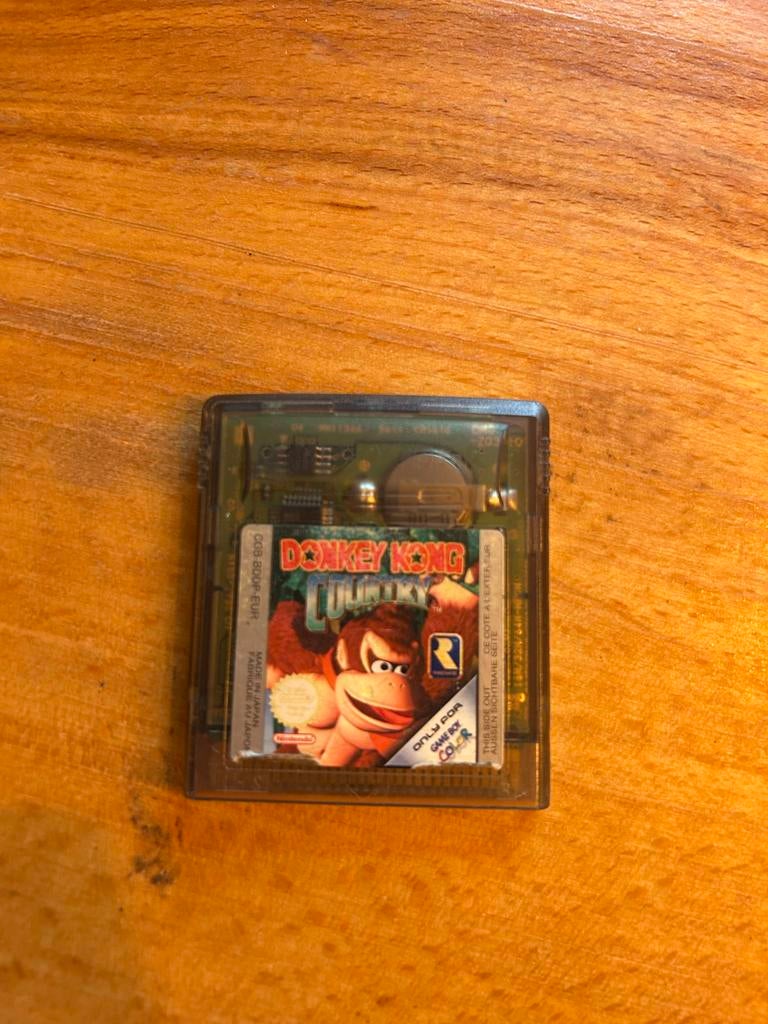 Donkey Kong Country Game Boy Color (GBC) - Retro Gaming, Spelcomputers en Games, Games | Nintendo Game Boy, Gebruikt, 1 speler