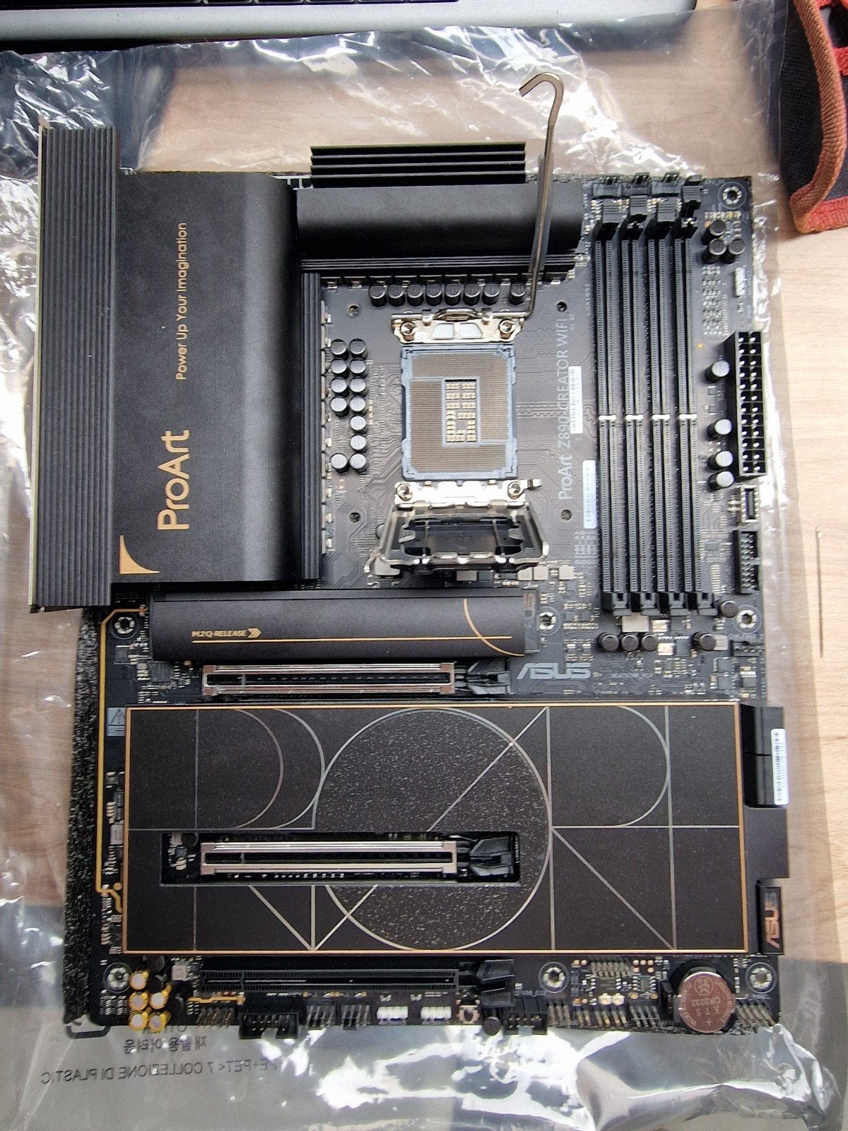 ASUS ProArt Z890-Creator WiFi Moederbord, Gebruikt, Ophalen of Verzenden, ATX, DDR5