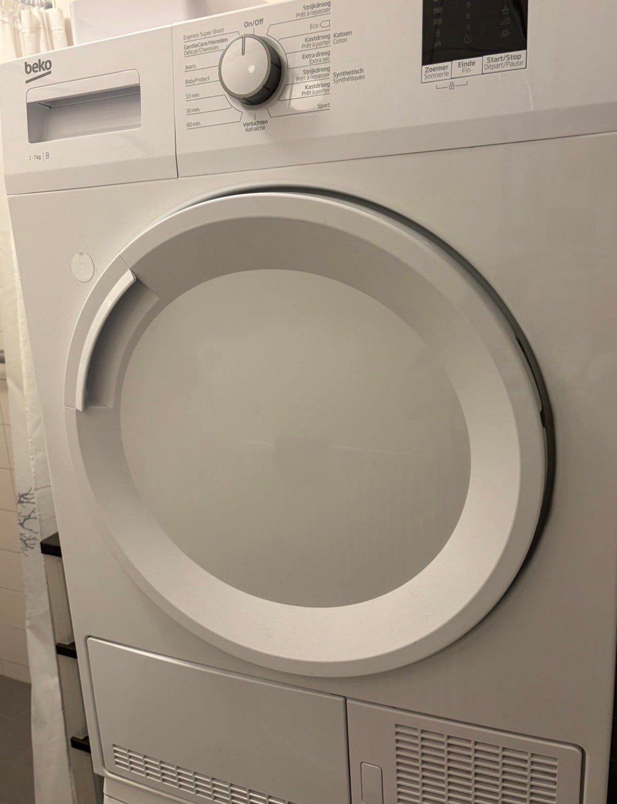 Beko droger ( defect ), Witgoed en Apparatuur, Ophalen, Overige typen, 8 tot 10 kg, Zo goed als nieuw