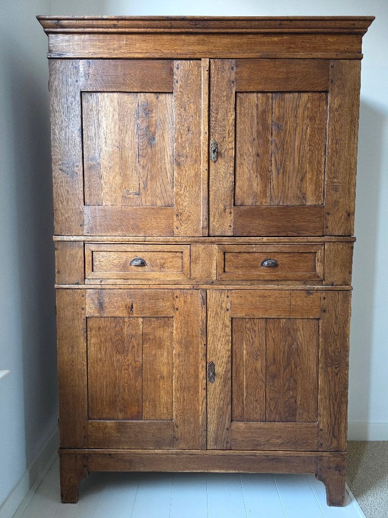 Massief houten kast, Ophalen