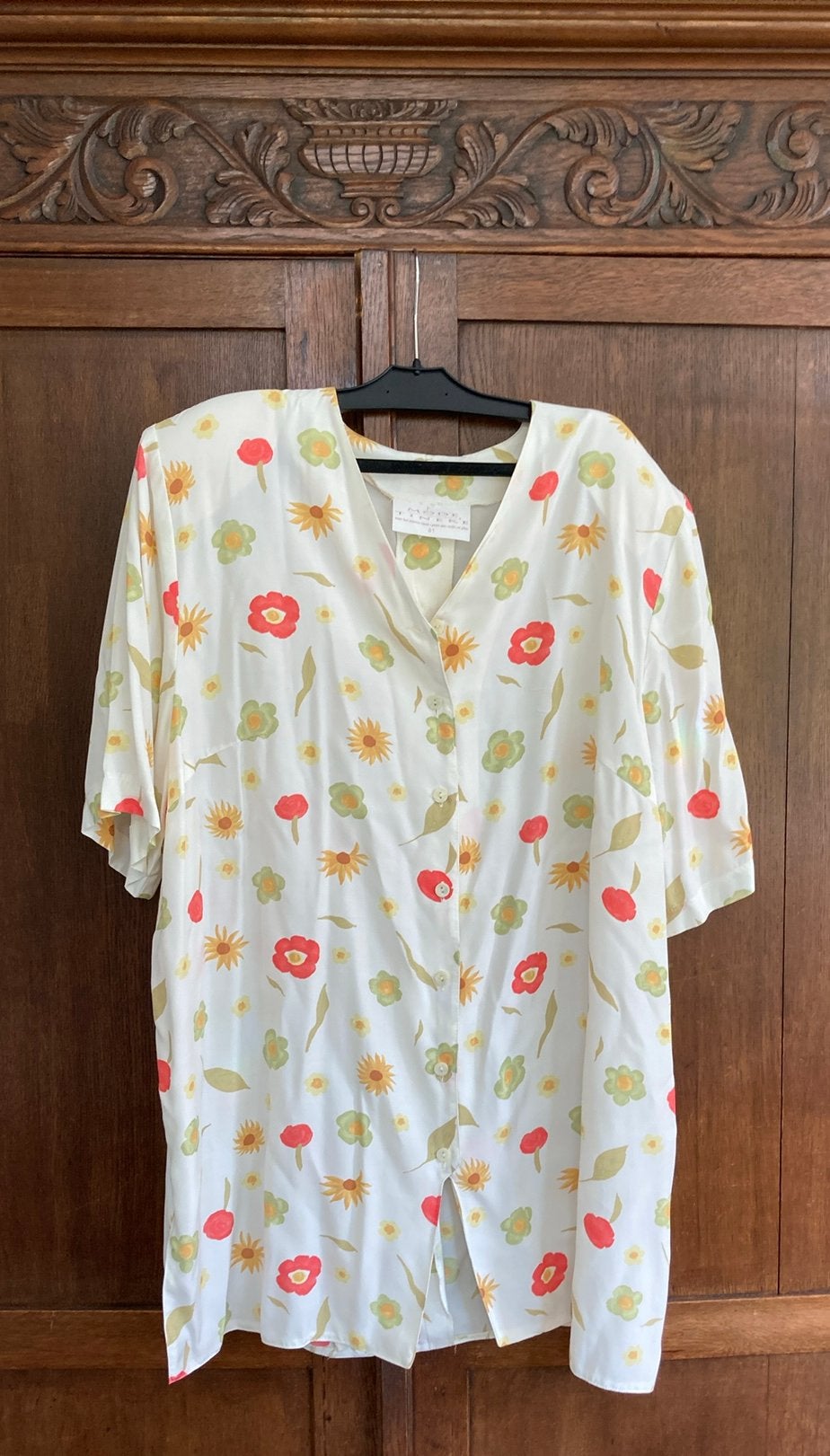 Leuke plus size bloes blouse van Mode Tineke maat 01, Ophalen of Verzenden, Zo goed als nieuw